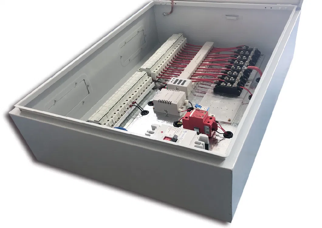 PV Smart Junction Box 16 Input Lighting Surge Protection Solar Combiner Box