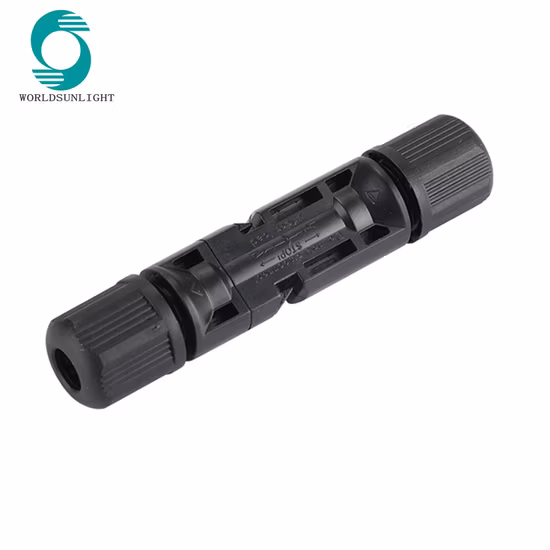 Instalação rápida simples à prova de poeira à prova de água compatível com conector solar Mc4